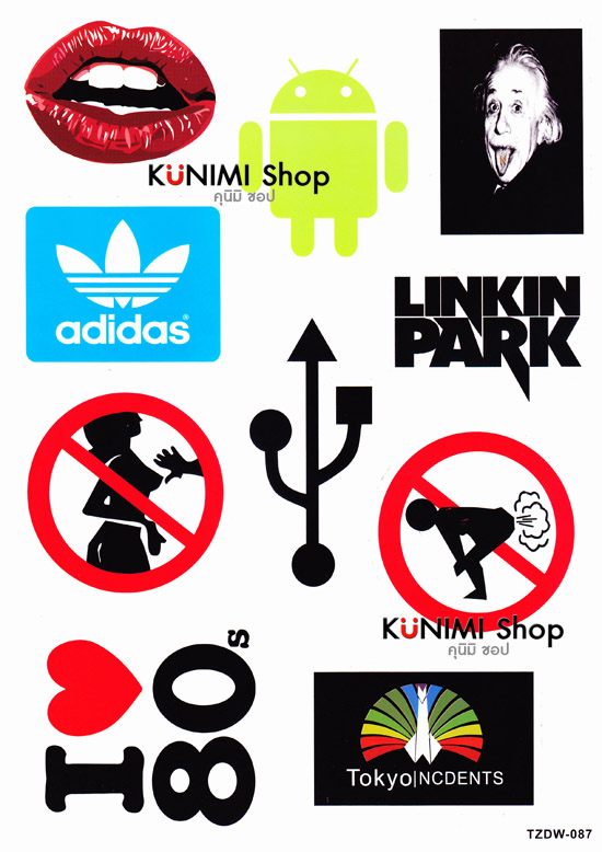 STG015 สติกเกอร์ Sticker ลายการ์ตูน กราฟฟิก วินเทจ สวย เท่ห์ ติดกระเป๋า ติดรถจักรยาน รถมอเตอร์ไซต์ รถยนต์ ติดตามที่ต่างๆ สติกเกอร์ PVC กันน้ำ ทนแดด