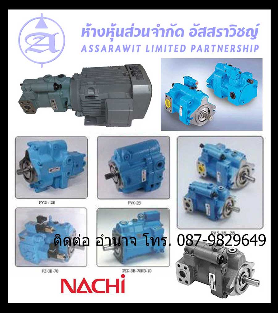 วาล์วไฟฟ้าไฮดรอลิก ยี่ห้อ NACHI เช่น DSS Series,SS Series,SL Series,ESD Series เป็นต้น