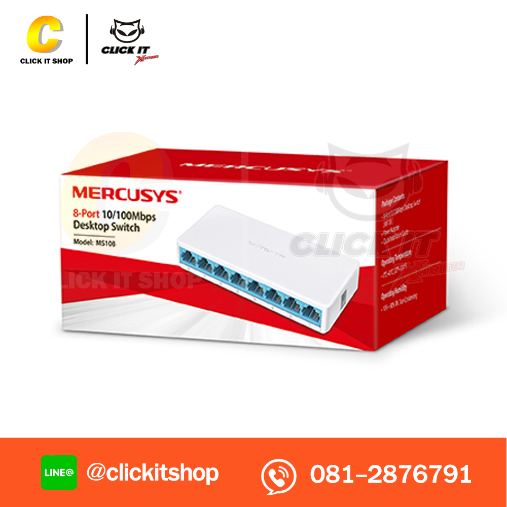 Switching Hub MERCUSYS (MS108) 8 Port
