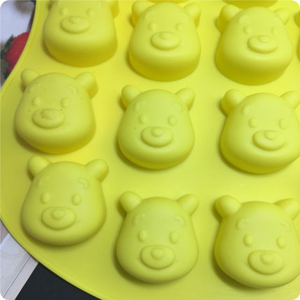 Pre-Order พิมพ์ซิลิโคน หมีพู Pooh พิมพ์ช็อคโกแล็ต พิมพ์ขนม พิมพ์วุ้น พิมพ์พุดดิ้ง พิมพ์น้ำแข็ง พิมพ์สบู่ ขนาด 16 ช่อง
