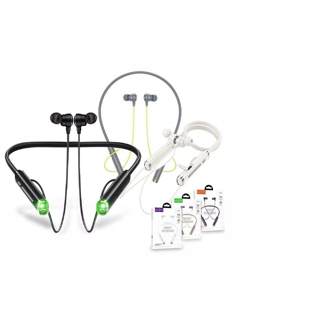 Hoco ES72 BT5.4 Neckband หูฟังบลูทูธไร้สายแบบคล้องคอ ดีไซน์เรียบหรู ทันสมัย