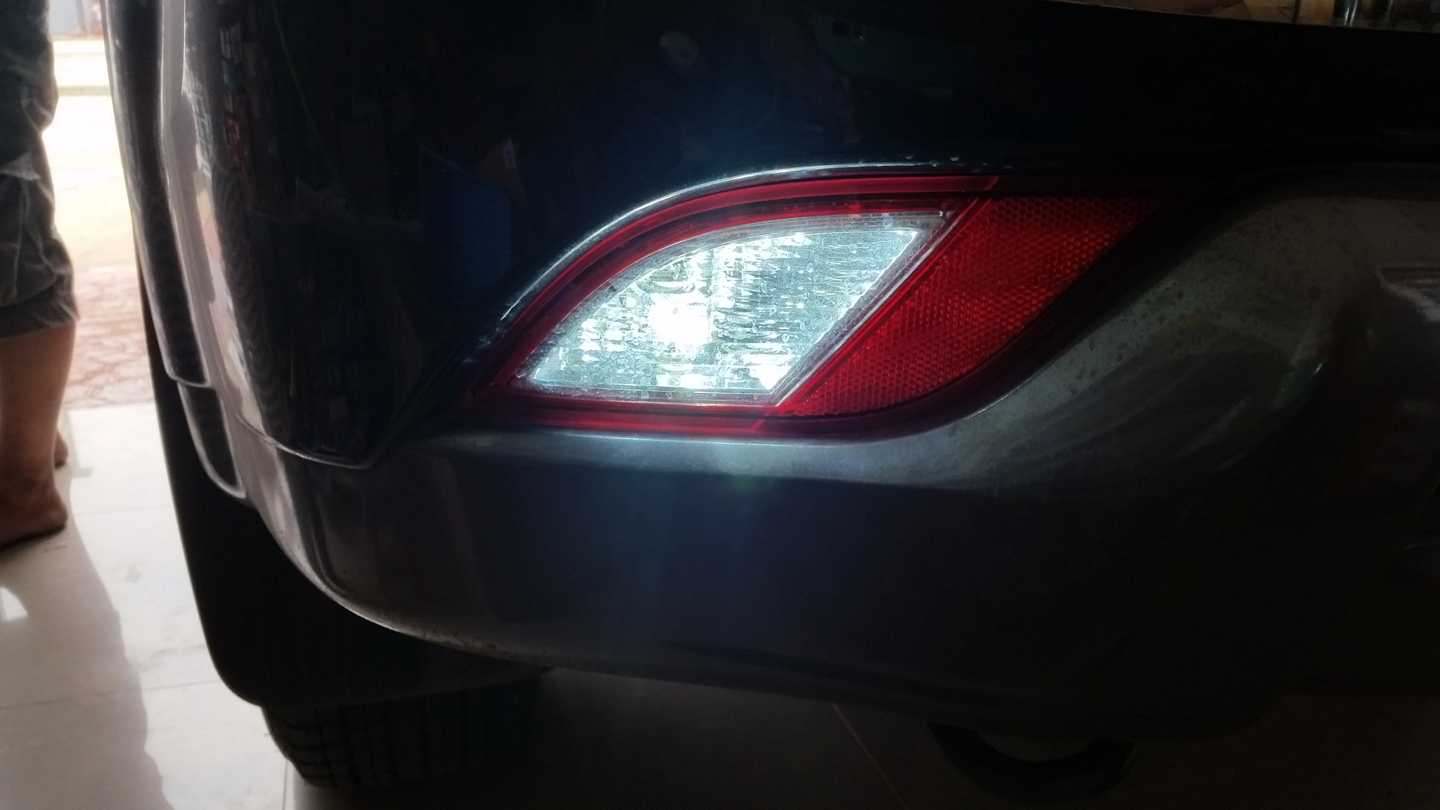 ไฟถอย Super LED ขั้ว T15 ตรงรุ่น MU-X สว่างมากๆๆๆๆ