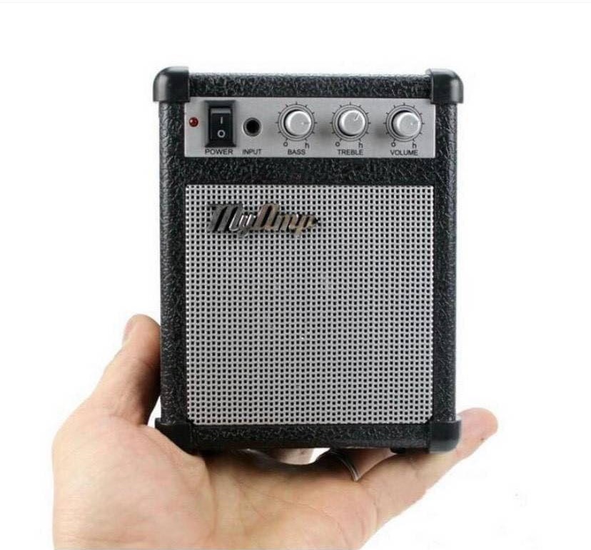 Myamp Mini Speaker "ลำโพงรูปแอมป์สำหรับชาวร็อค"
