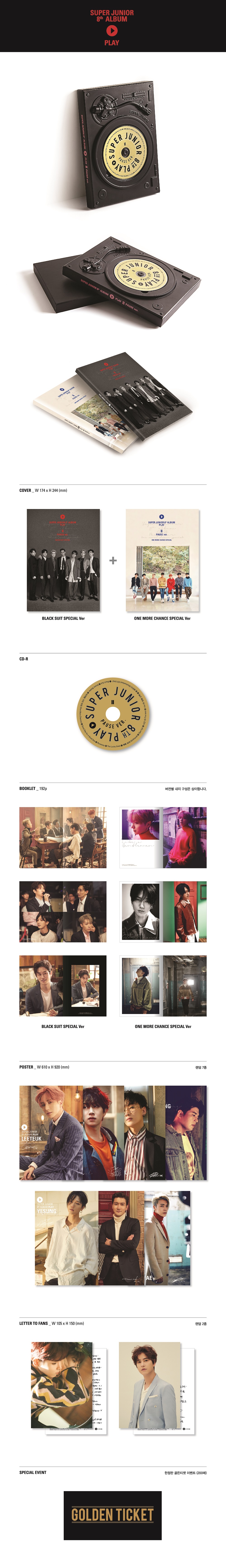 [Pre] Super Junior : 8th Album - PLAY (PAUSE Ver.)