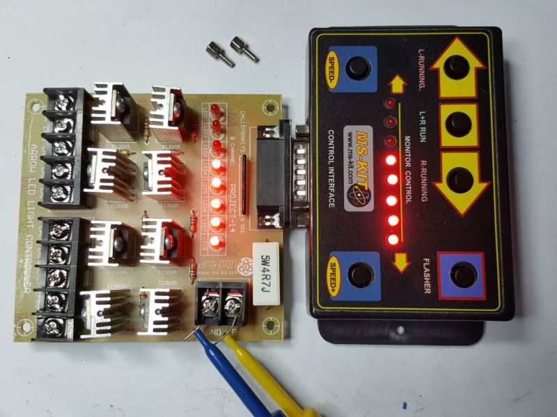 ชุดคอนโทรล ไฟลูกศร (ARROW LED)