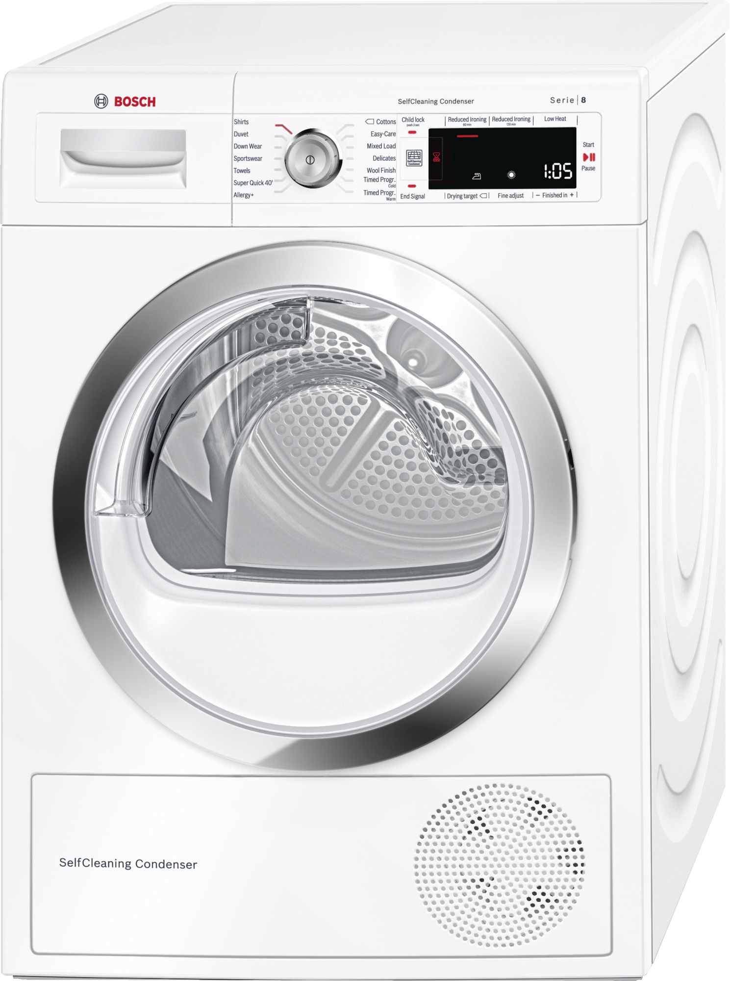 เครื่องอบผ้าราคาพิเศษ BOSCH รุ่น WTW85560TH