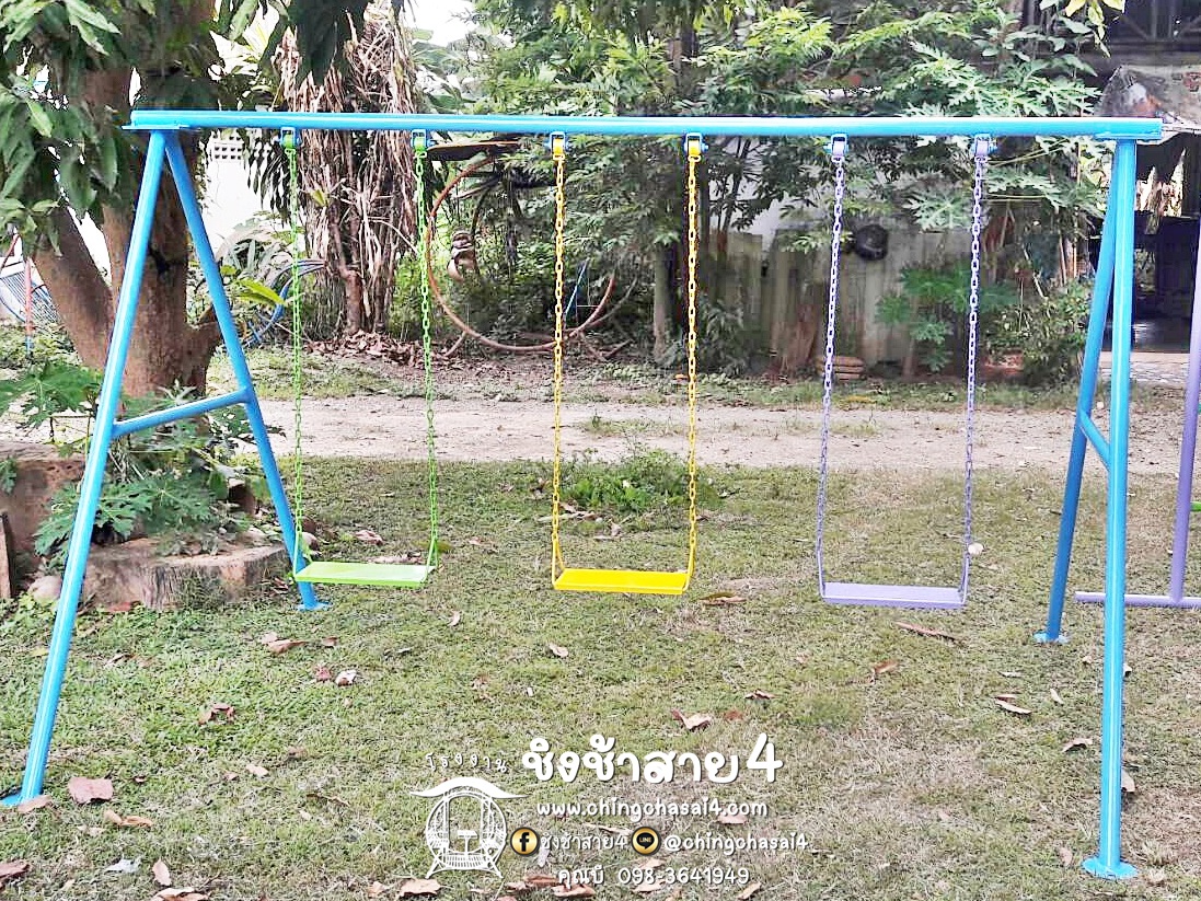 ชิงช้าโซ่3ที่(ไม่มีพนักพิง) **ราคาโปรโมชั่น**