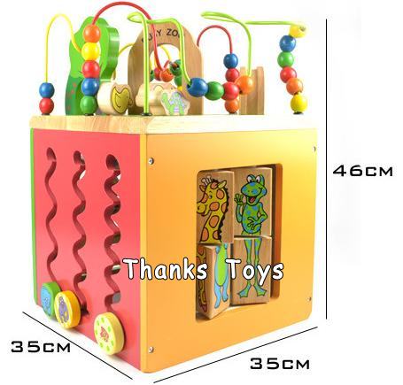 กล่องกิจกรรม 5 in 1 Busy Zoo