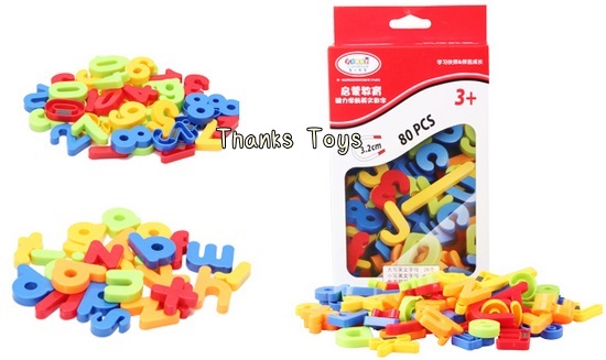 ตัวอักษรแม่เหล็ก Latters & Numbers