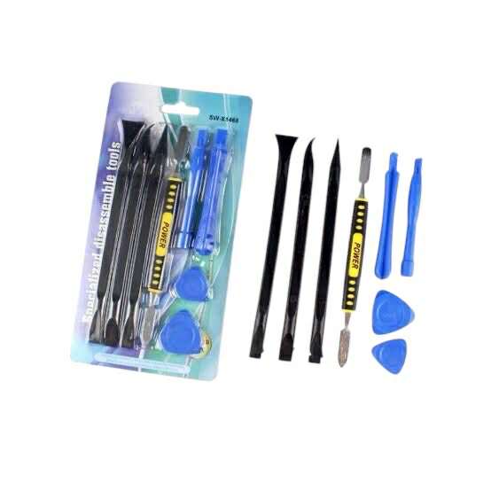 ชุดแกะจอพลาสติก ที่แกะจอมือถือ อุปกรณ์งัด ซ่อมมือถือ SW-X1468 KAISI ชุด 8 ชิ้น Kit Electronics Open Tools