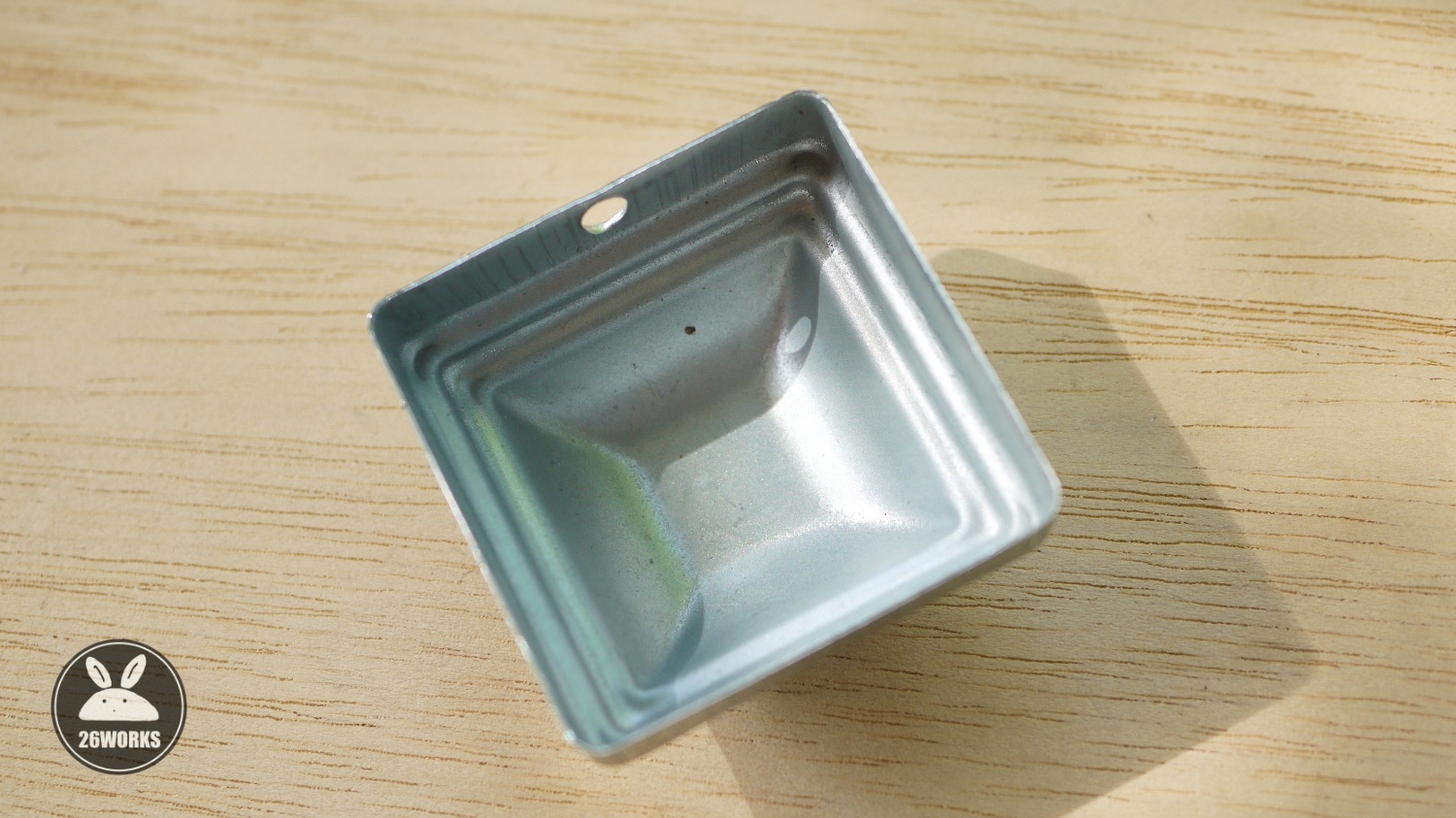 ฝาปิดหัวเสา 50x50 mm เหล็กชุบ สวมนอก