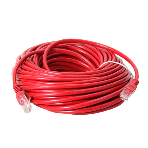 สายแลนสำเร็จ ภายใน CAT5E 20 เมตร คละสี