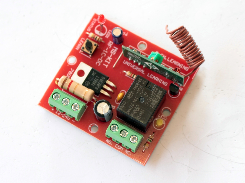 RF-1C รีโมทสวิตช์ 1 ช่อง ใช้ไฟ DC