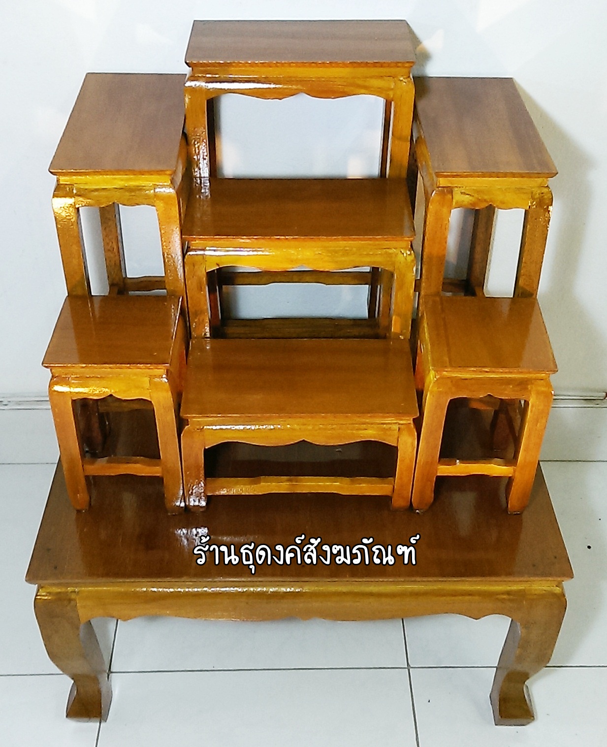 โต๊ะหมู่ ปีกกา 5x7