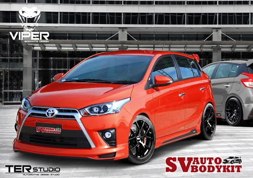 new yaris 13 (ชุดแต่ง viper)