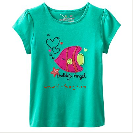 เสื้อเด็กเนื้อนิ่ม ลายFish ไซส์ 4,5 ปี