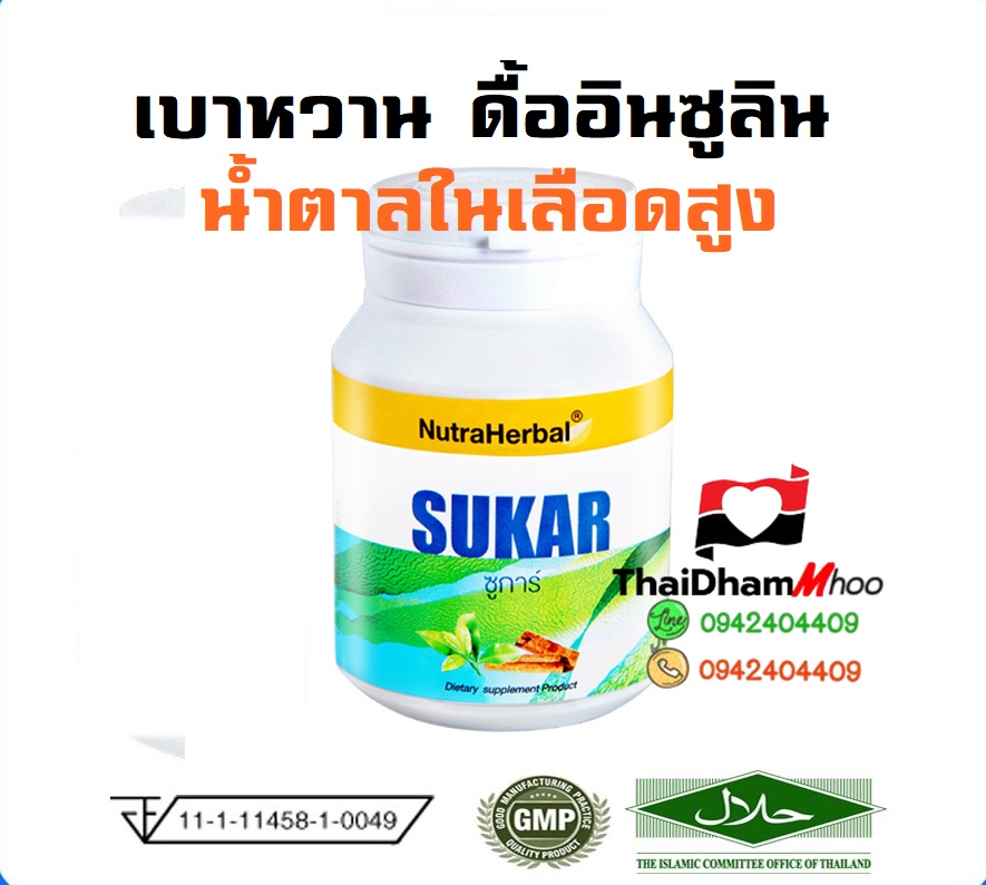 อาหารเสริมผู้ป่วยโรคเบาหวาน ดื้ออนซุลิน น้ำตาลในเลือดสูง