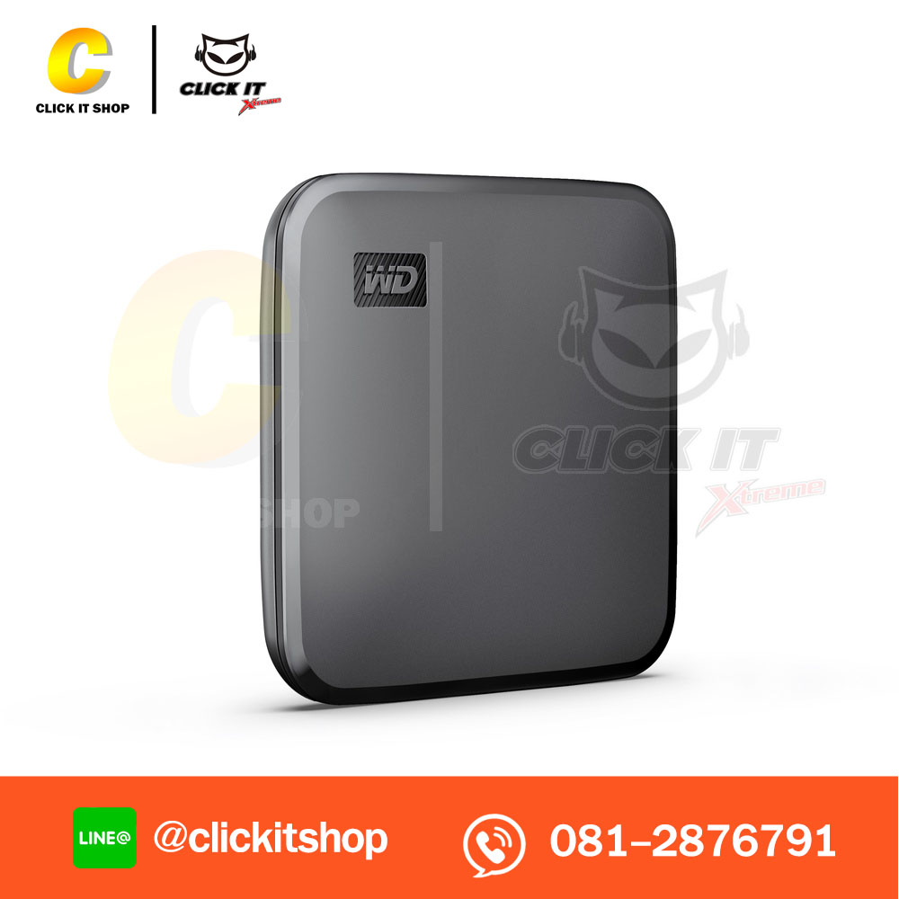Ext. SSD WD Elements SE 480GB - Black (WDBAYN4800ABK-WESN)