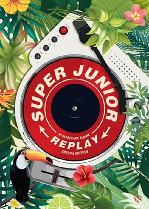 [Pre] Super Junior : 8th Album Repackage - REPLAY (Special Edition) +Poster