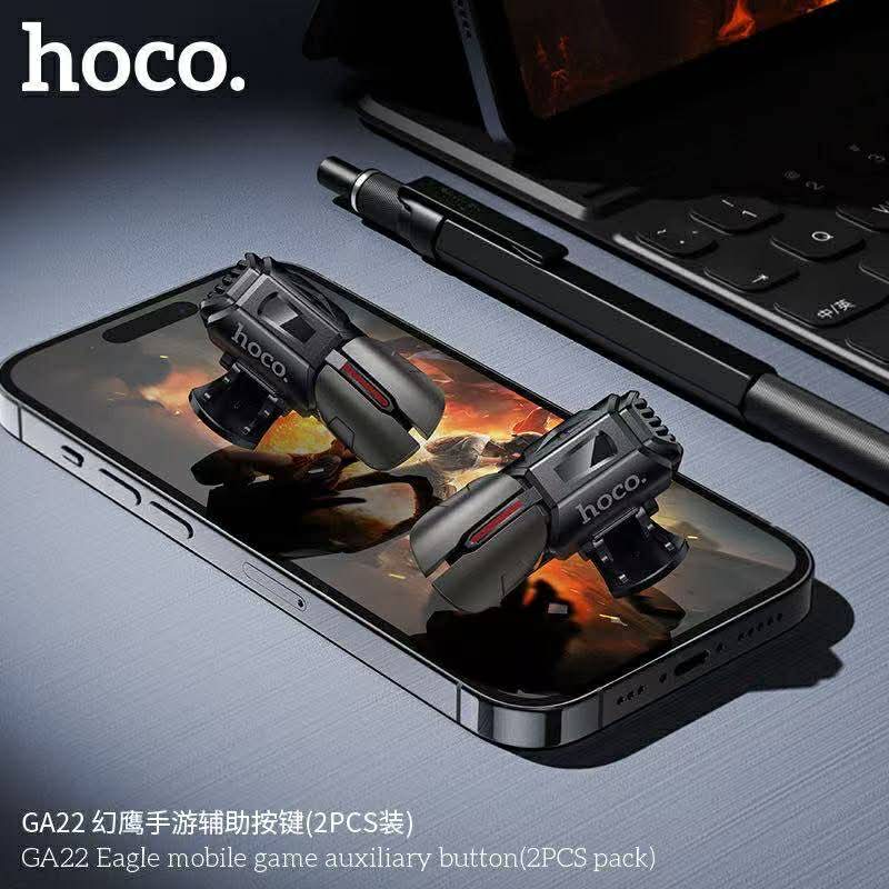 Hoco GA22 Eagle mobile game auxiliary button (2PCS pack) จอยเกมส์ ปุ่มเสริมสำหรับเล่นเกมมือถือ