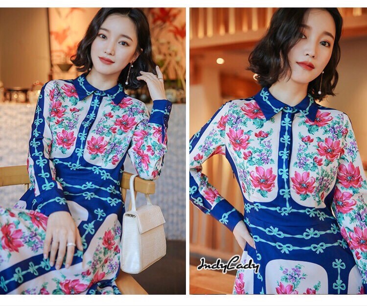 ชุดเดรสเกาหลี พร้อมส่ง Dress Dolce&Gabbana