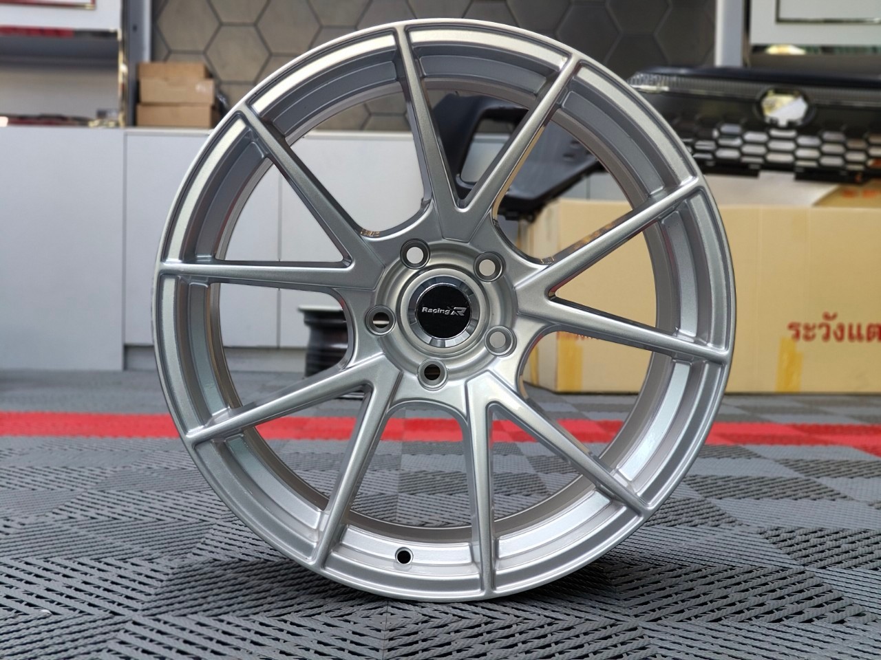 ล้อ KASAKI NT005 ขอบ18x8.0 5x114.3 ET35 สีHs *ราคาต่อวง