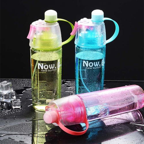 ขวดน้ำ ขวดน้ำดื่ม พ่นละอองสเปรย์ เหมาะสำหรับการออกกำลังกาย