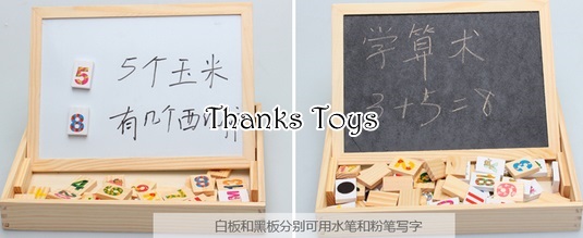 กระดานแม่เหล็กตัวเลขและตัวอักษรภาษาอังกฤษ