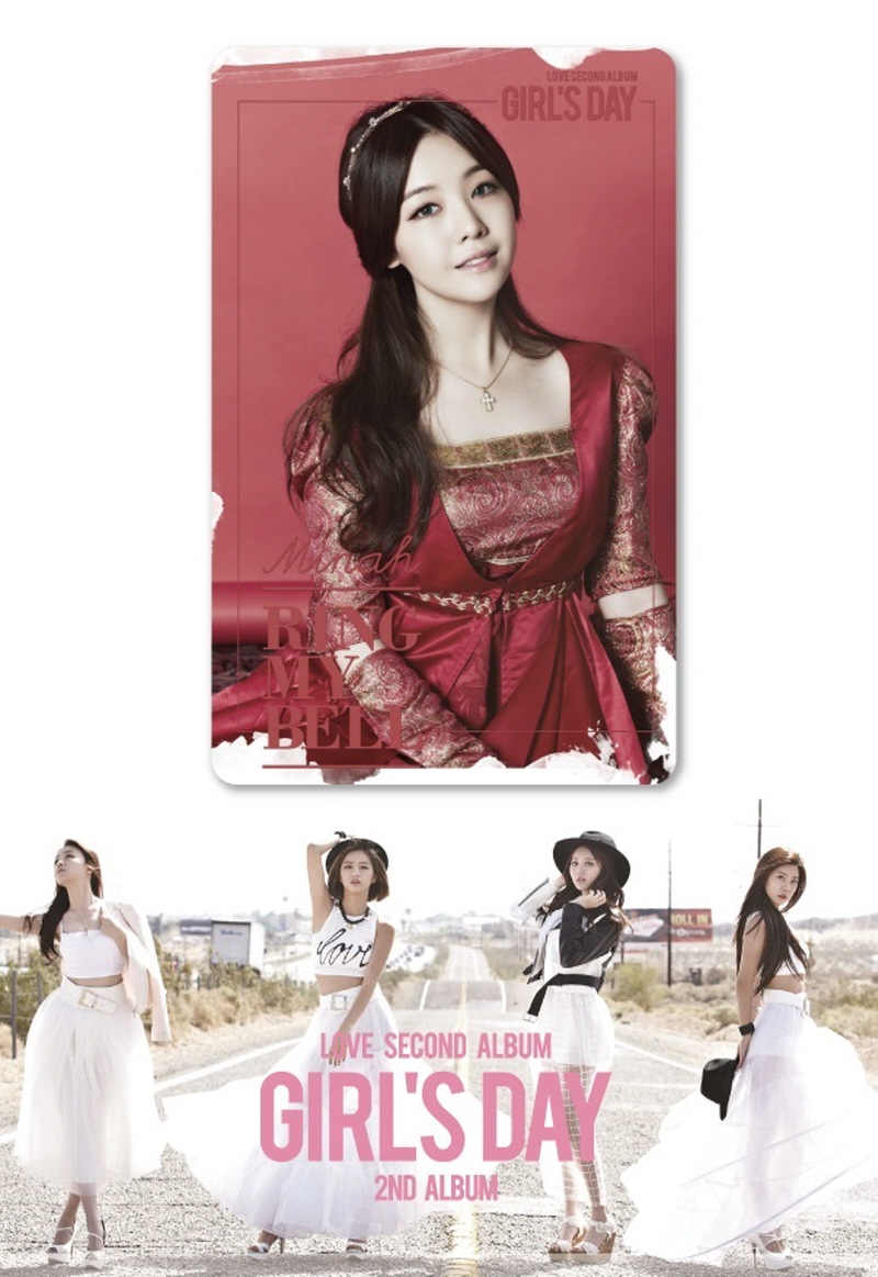 [Pre] Girl's Day : 2nd Album - LOVE (SMC Kinho Card Ver.) (Minah Ver.)