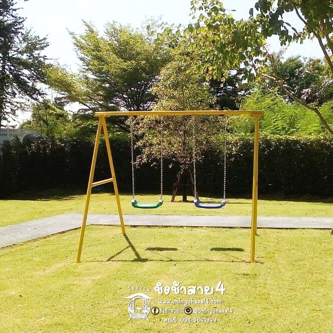 ชิงช้าโซ่2ที่(ทีนั่งพลาสติก) **ราคาโปรโมชั่น**