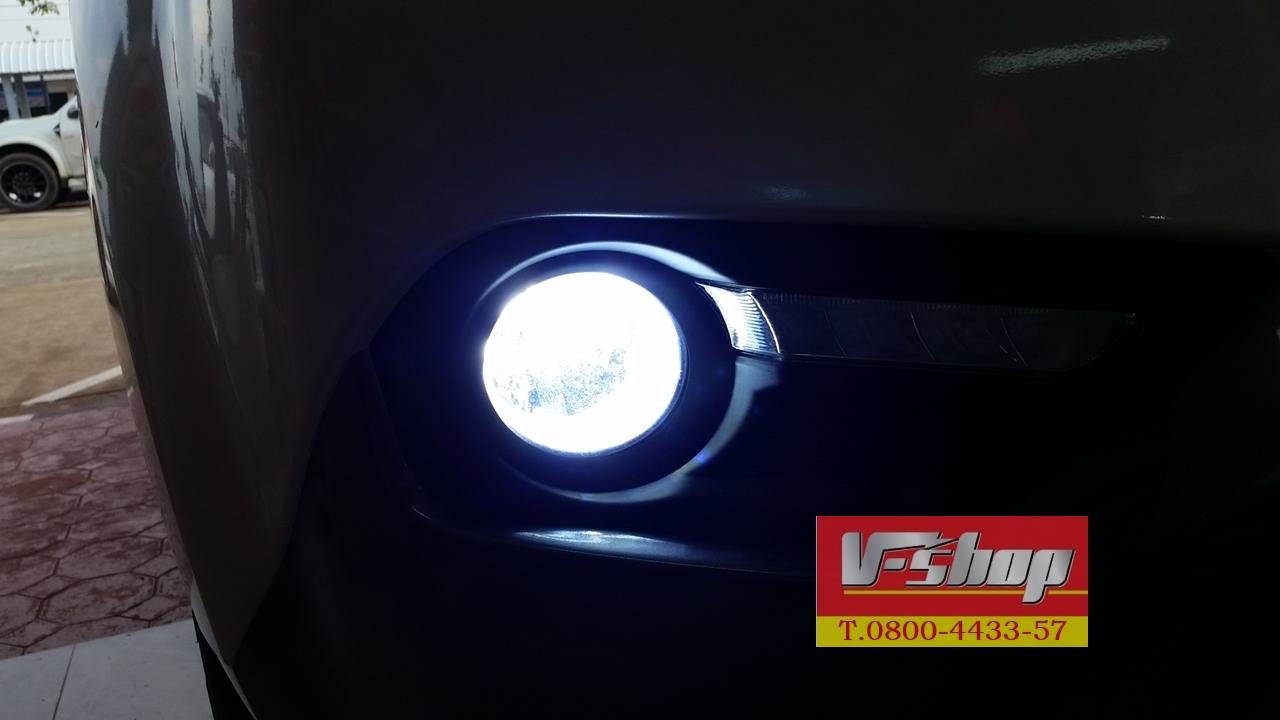 18051 ไฟตัดหมอก Super LED 11W ตรงรุ่น MU-X 6000k