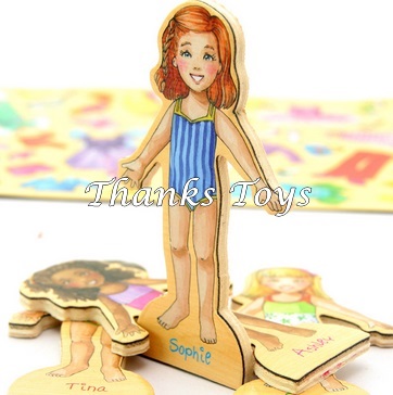 ชุดแต่งตัวตุ๊กตาแม่เหล็ก Fashion a Belles ของ Shure