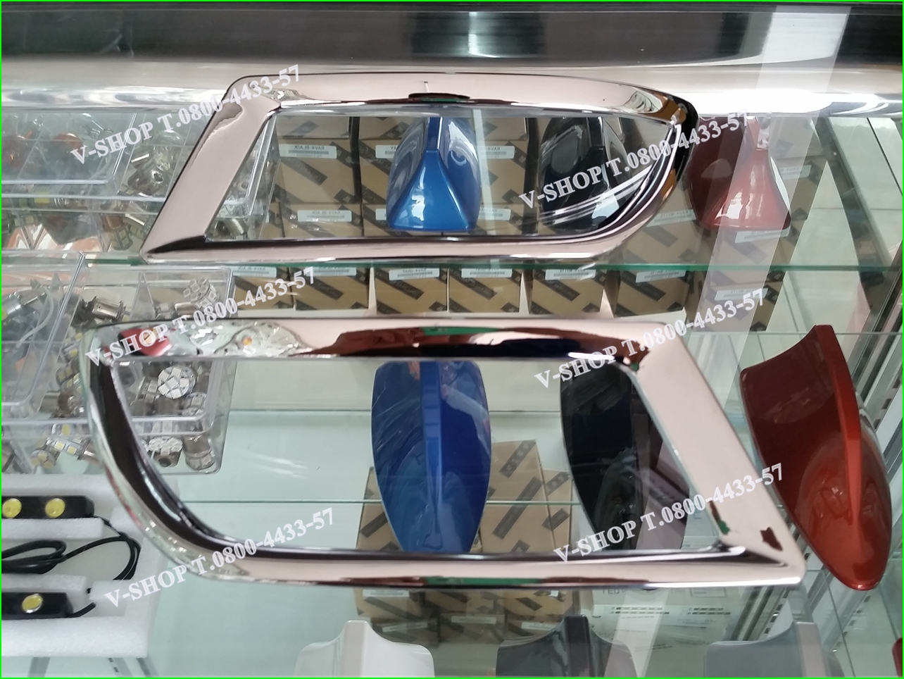 ครอบไฟทับทิมท้าย New Yaris 2014