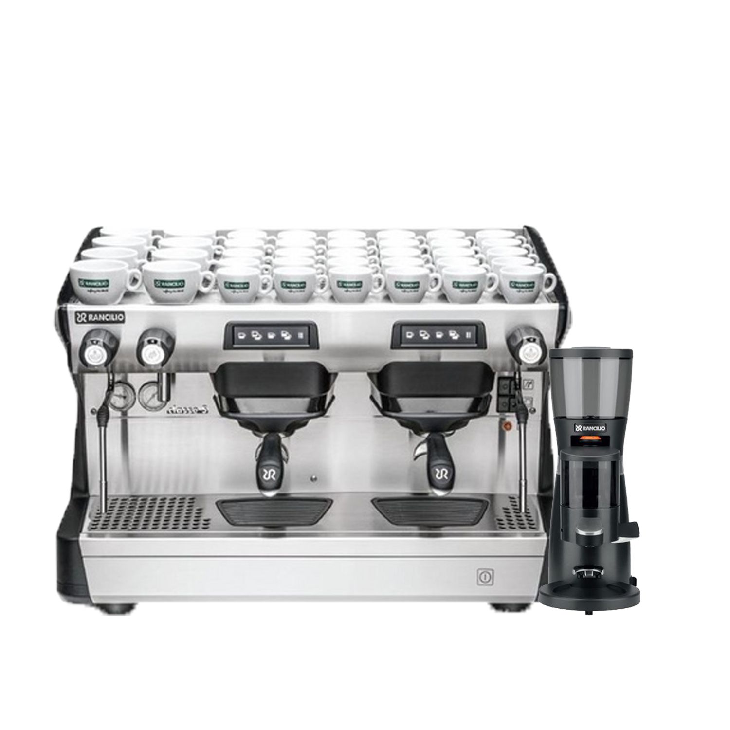 เครื่องชงกาแฟ Rancilio Classe 5 + เครื่องบด Rancilio Kyro 65 st