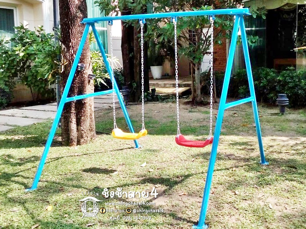 ชิงช้าโซ่2ที่(ทีนั่งพลาสติก) **ราคาโปรโมชั่น**