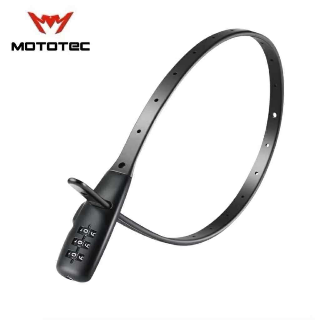 MOTOTEC MT-ZL01 สายล็อคเคเบิลไทร์กันขโมยพร้อมระบบล็อคใส่รหัส ทนทาน น้ำหนักเบา พกพาสะดวก