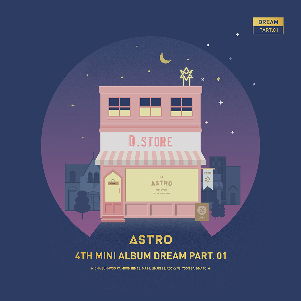 [Pre] ASTRO : 4th Mini Album - Dream Part.01 (NIGHT Ver.)
