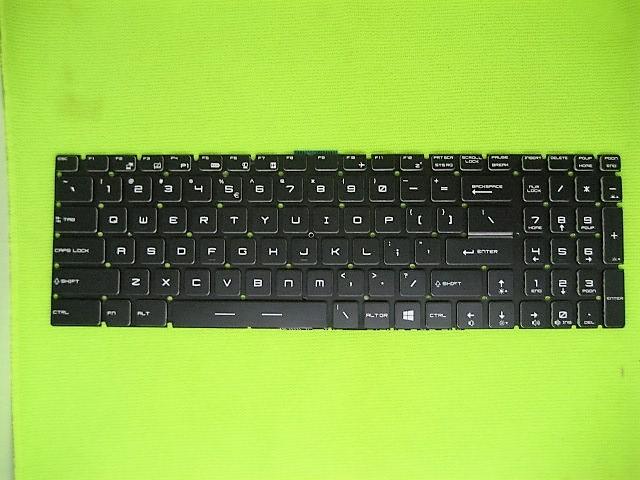 Keyboard MSI GE72 ไม่มี LED