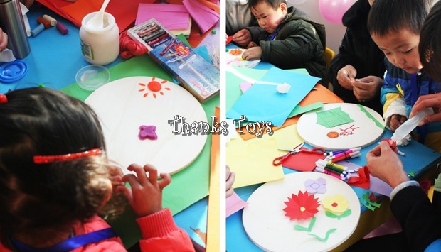 เก้าอี้จิตรกร DIY ลายดอกไม้