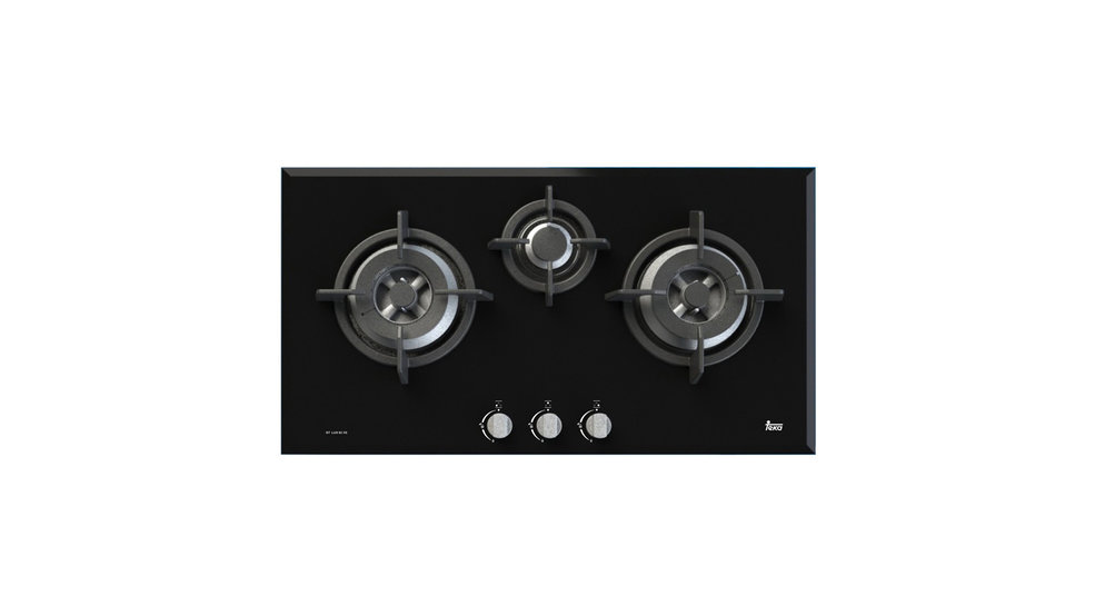 เตาแก๊สผิวกระจกนิรภัย 3 หัวเตา TEKA รุ่น GT LUX 82 3G AI AL 2TR