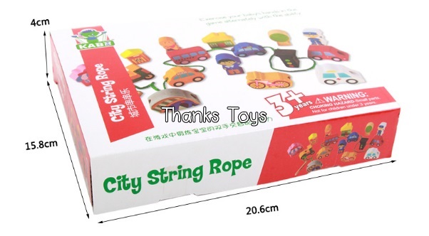 ร้อยเชือกจราจร 16 ชิ้น