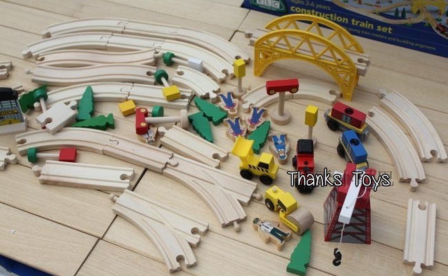 ชุดสร้างรถไฟ ELC Construction Train 70 ชิ้น