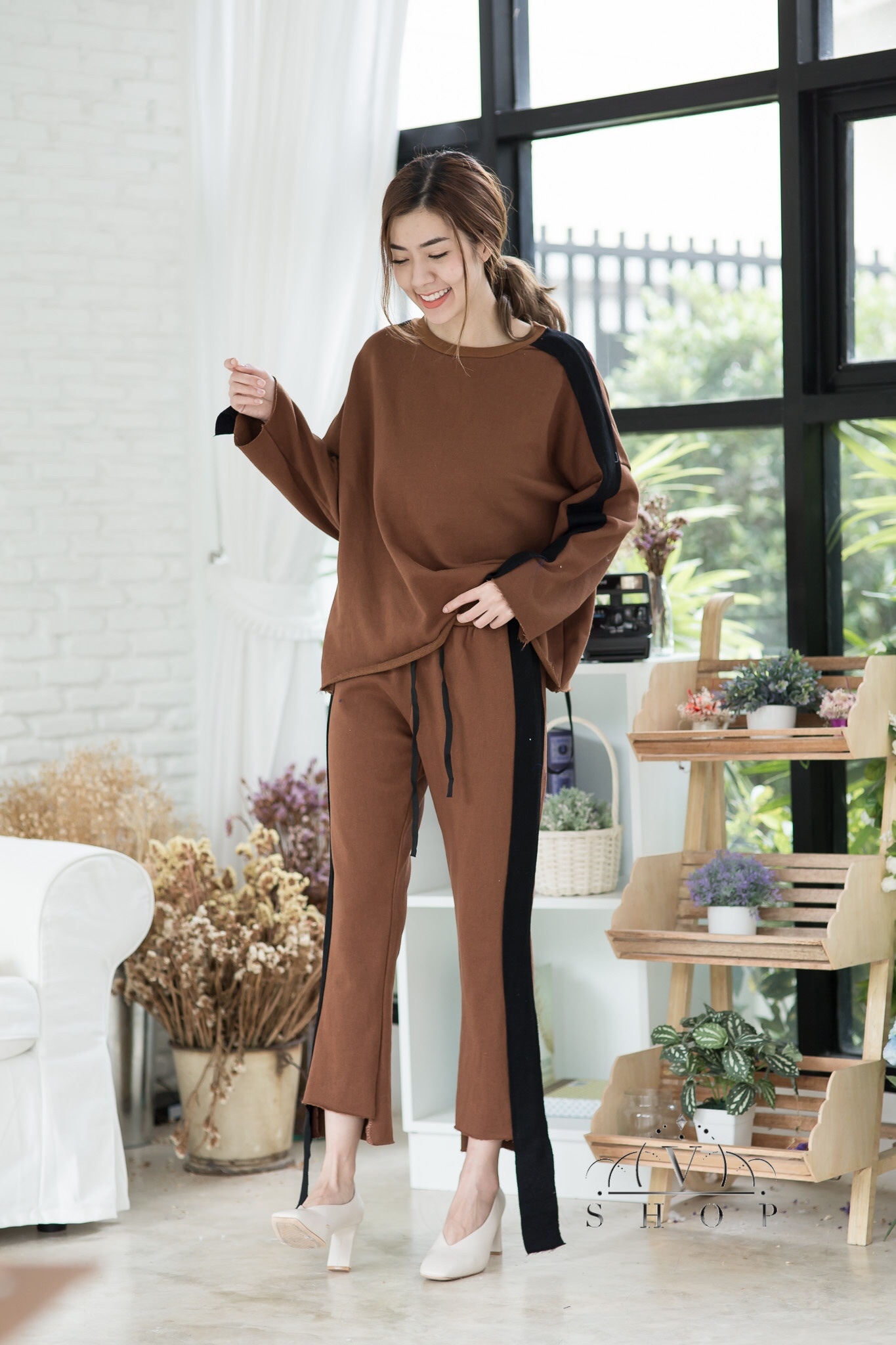 เสื้อผ้าเกาหลี พร้อมส่ง set รุ่นนี้น่ารักมากๆ