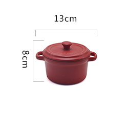 Pre-Order ชามเซรามิคพร้อมฝาครอบ Cocotte มี 3 ขนาด 3 สี