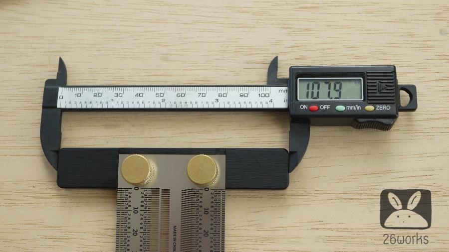 Line Ruler 120 mm พร้อมดินสอกด Uni