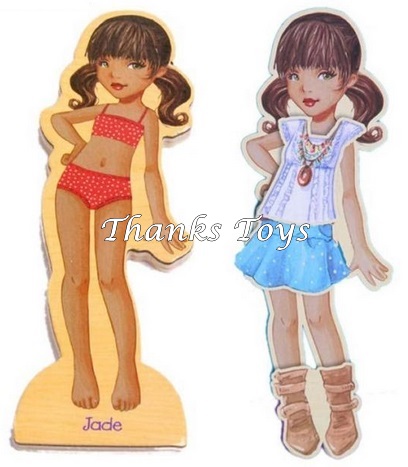 ชุดแต่งตัวตุ๊กตาแม่เหล็ก Fashion a Belles ของ Shure