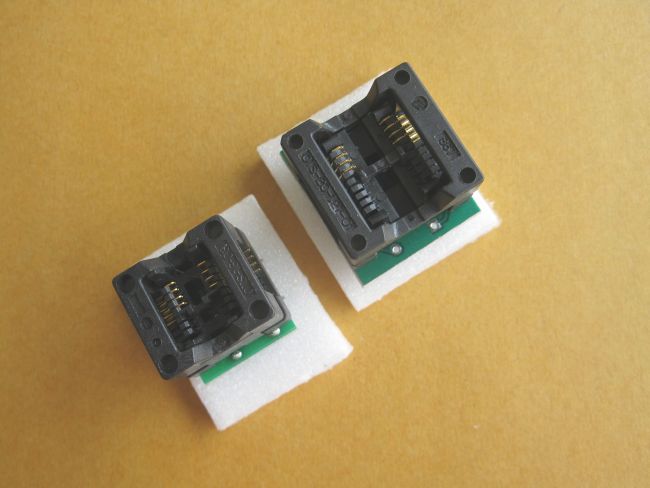 ซ็อกเก็ต SOIC สำหรับไอซี SMD 8 ขา