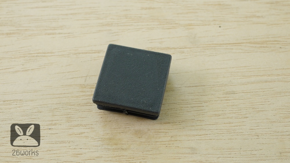 พลาสติกปิดเหล็กกล่อง 38x38 mm (1.5 นิ้ว) สวมใน
