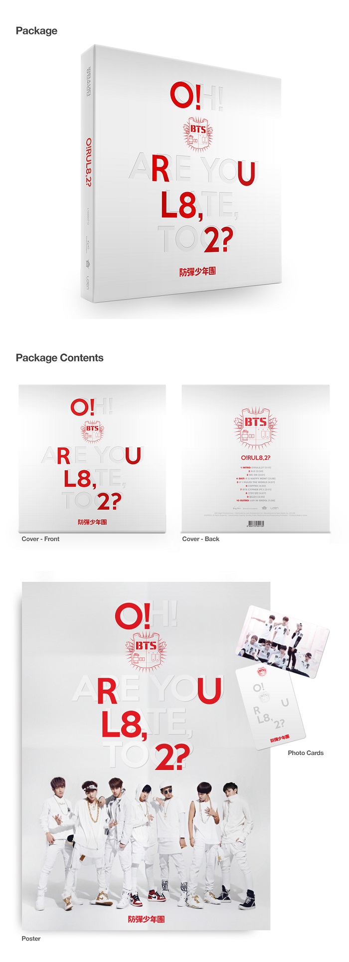 [Pre] BTS : 1st Mini Album - O!RUL8,2?