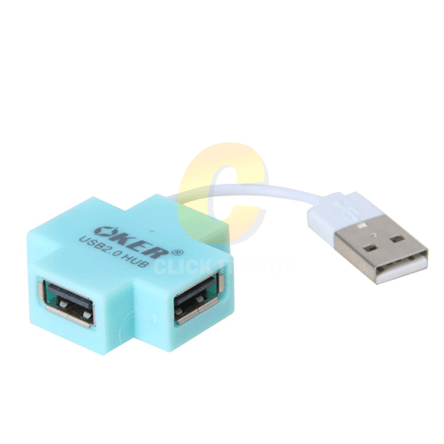 USB HUB 2.0 4 PORT OKER H409 คละสี